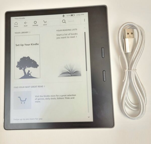 Amazon Kindle Oasis (10th Generation) Wi-Fi + LTE, 32gb, 7" [Grade A]