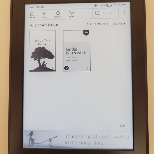Amazon Kindle Paperwhite 2nd (6th Generation) 300ppi, 2gb, 6" [Grade B] - Image 6