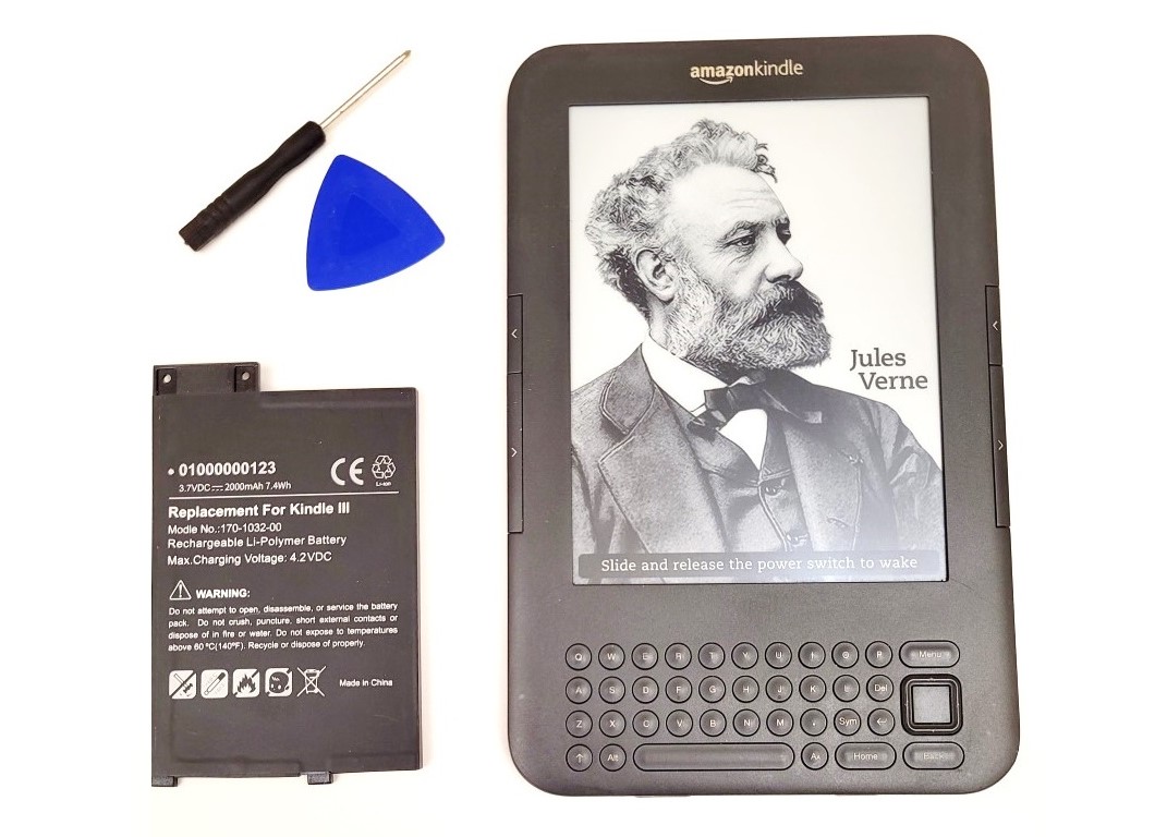 Kindle Keyboard Battery Replacement Guide (Model D00901)
