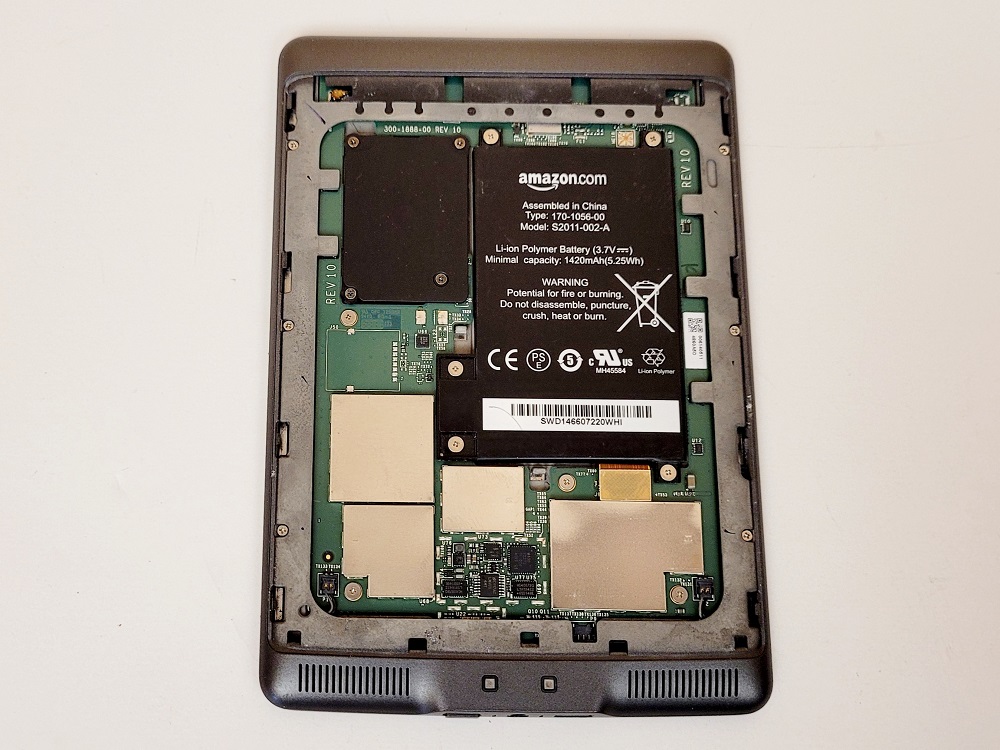 Kindle Touch Battery Replacement Guide - Replacing the Battery